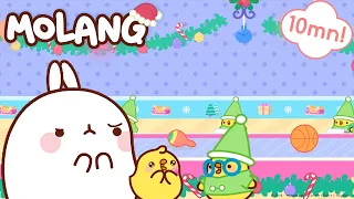 Download Molang 🎁 ☃️ The hobgoblins 🎅🎄 A Santa cartoon for a #new season ! 🎄🎁 #cutecartoon MP3