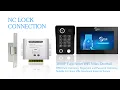 1080P Tuya Smart WiFI Doorbell RFID Card Unlocking Fingerprint and Password Unlocking Suitable