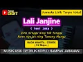 Download Lagu LALI JANJINE Karaoke Koplo Nada Cewek / Wanita (Yeni Inka) - Musik Gedruk Rampak Jaranan Nada RENDAH