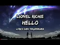 Download Lagu Hello - Lionel Richie (Lirik Lagu Terjemahan)