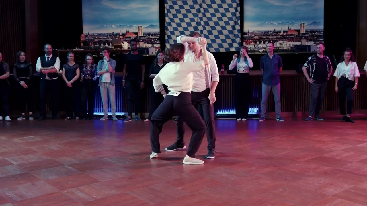 Marvin Köhler & Mejrem Halidovic - 4th place Advanced Jack&Jill Finals - Bavarian Open 2023