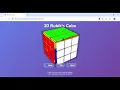 Build a 3D Rubik s Cube with HTML CSS JavaScript Step-by-Step Tutorial for Beginners