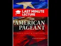 The American People Face a New Century Chapter 40 - The American Pageant 17th