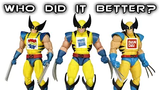 Who Did It Better WOLVERINE Comparative Review Marvel Legends S H Figuarts Mafex