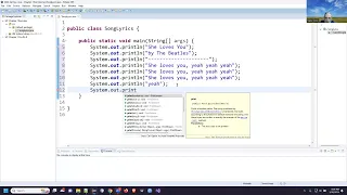 Java Programming 1 - Chapter 1 Exercises