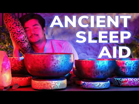 Let Me Play This 300-Year-Old Tibetan Singing Bowl Until You Fall Asleep | Nervous System Calm 12 Hr