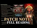 Almost Every Ascendancy BUFFED - Full Patch Notes VOD