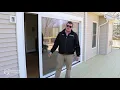 Installation of a Pella Sliding Patio Door
