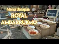 Menu Sarapan Bintang 5 Hotel Royal Ambarrukmo Jogja