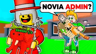 Robé a "NOVIA ADMIN" el NUEVO BRAINROT SECRETO más EXCLUSIVO! en Steal a Brainrot