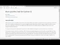 Python - Post-Hoc Dunn Test for Cochran Q
