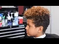 HIGHTOP NAPPY HAIR MID BALD FADE HAIRCUT TUTORIAL