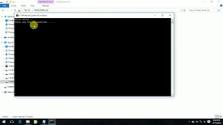 Intro to batch programming - display HELLO WORLD