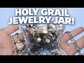 Wait til you see what s hiding Jewelry Jar Diamond bracelets Antiques and GOLD