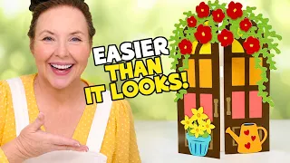 How to Make a Gorgeous Gate Fold Card (Without Gluing It Shut!)