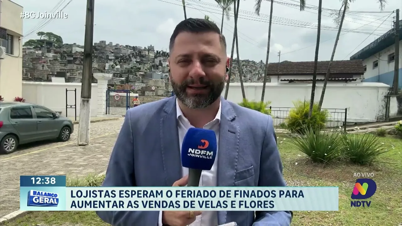 Lojistas esperam o feriado de Finados para aumentar as vendas de velas e flores