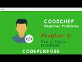 Problem 5 Sum of Digits FLOW006 CodeChef Beginner C