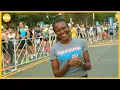Janai Norman runs the half marathon in Philadelphia