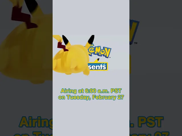 Did somebody say #PokemonPresents?