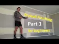 How to Tape a Plasterboard Joint - D I Y