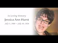 Jessica Hurst Funeral Service