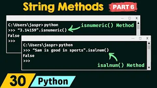 String Methods in Python Part 6