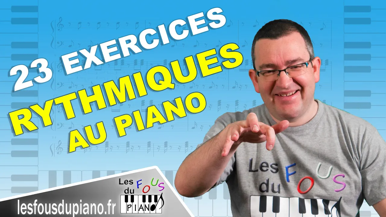 23 exercices rythmiques au piano (et autres conseils) + PDF