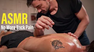 NO MORE BACK PAIN Fall Asleep to ASMR Massage No Talking