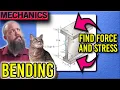 How to Find Bending Stress in an I-Beam