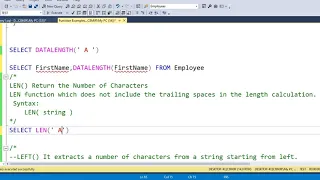 String Conversion NULL Fuctions in SQL Server with Examples How we can apply at Real-Time