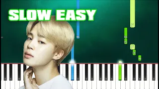 Download BTS - FRIENDS (Slow Easy Piano Tutorial) (Anyone Can Play) MP3