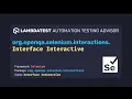 org openqa selenium interactions Interface Interactive with example