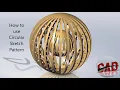 How to use circular sketch pattern in Solidworks Solidworks tutorial for beginners