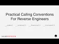 Assembly Calling Conventions For Reverse Engineers Patreon Unlocked