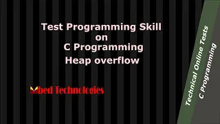 A C programming question on heap overflow
