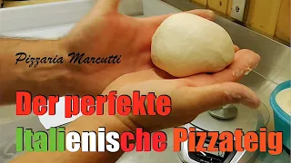 In diesem Video möchte ich euch gerne zeigen wie man einen original Italienischen Pizzateig Zuhause . 