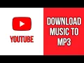 Download Lagu How To Download Music From YouTube To MP3