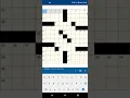 Solving the Joseph Crossword 2021 Monday puzzle