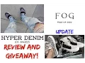 Hyper Denim ZIPPER denim Review GiveAway Fear of God FOG update and Hillsong OUTCRY TOUR VLOG