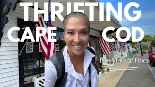 Vintage Reseller Thrifting Adventure In Gorgeous Cape Cod Massachusetts