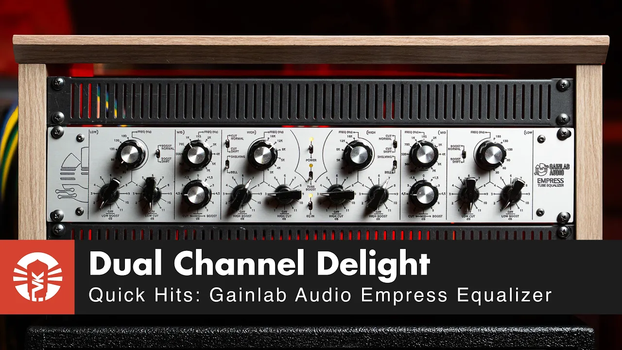 Gainlab Audio Empress 2x3 Band Tube Equalizer - Vintage King
