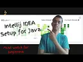 IntelliJ IDEA setup for Java CP