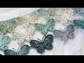 Beautiful crocheted butterflies crocheted step by step