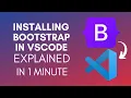 How To Install Bootstrap In Visual Studio Code 2025