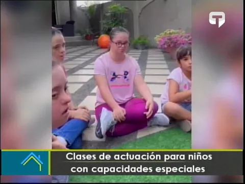 Clases de actuación para niños con capacidades especiales