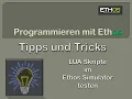 LUA scripts in the Ethos Simulator