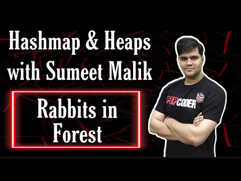 Rabbits in Forest (Leetcode 781) | Hashmap Interview Question Playlist - YouTube thumbnail