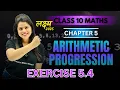 Arithmetic Progression Exercise 5 4 Chapter 5 2025