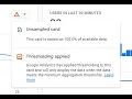 How To Fix Thresholding in Google Analytics 4