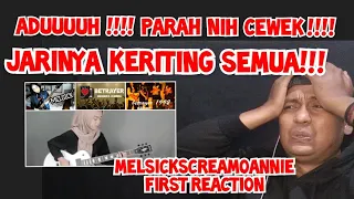 Download Bendera Kuning Cover MelSickScreamoAnnie | sang Gitaris Metal Hijaber reaction MP3